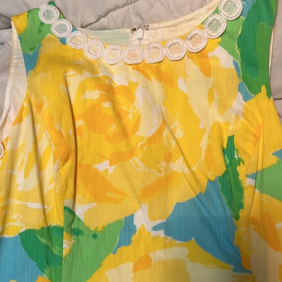 Lilly Pulitzer (HOLY GRAIL) yellow first impressions HARD TO FIND SIZE 8 - Picture 2 of 9